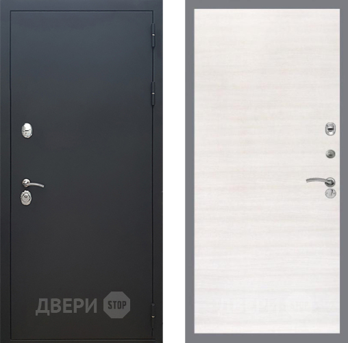 Дверь Рекс (REX) 5 Черный Муар GL Акация в Мытищах