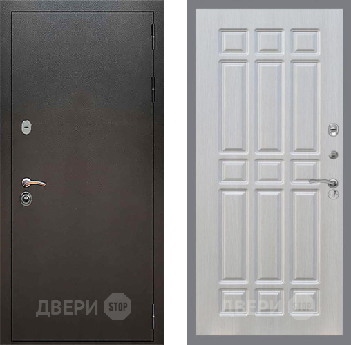 Дверь Рекс (REX) 5 Серебро Антик FL-33 Лиственница беж в Мытищах