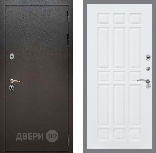 Дверь Рекс (REX) 5 Серебро Антик FL-33 Силк Сноу в Мытищах