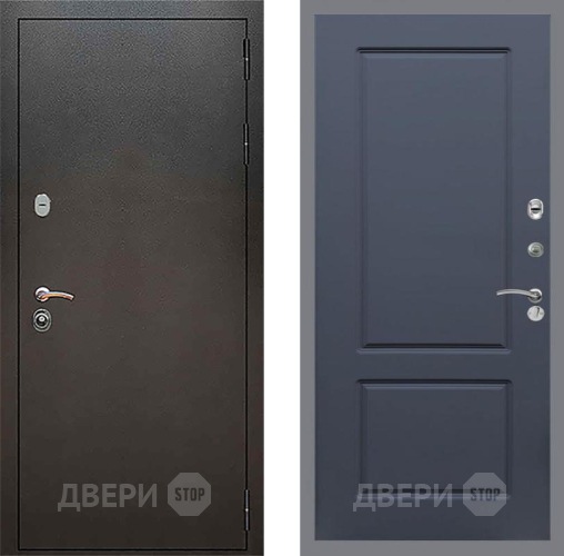 Дверь Рекс (REX) 5 Серебро Антик FL-117 Силк титан в Мытищах