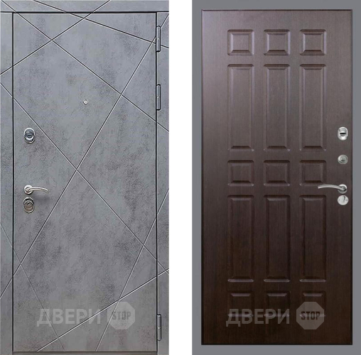 Дверь Рекс (REX) 13 Бетон Темный FL-33 Венге в Мытищах