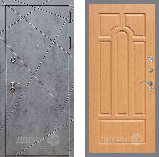 Дверь Рекс (REX) 13 Бетон Темный FL-58 Дуб в Мытищах