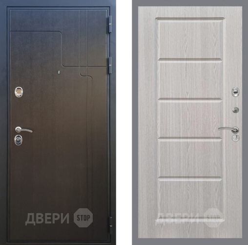Входная металлическая Дверь Рекс (REX) Премиум-246 FL-39 Беленый дуб в Мытищах