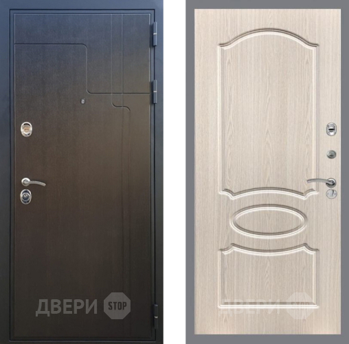 Дверь Рекс (REX) Премиум-246 FL-128 Беленый дуб в Мытищах