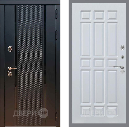 Входная металлическая Дверь Рекс (REX) 25 FL-33 Белый ясень в Мытищах