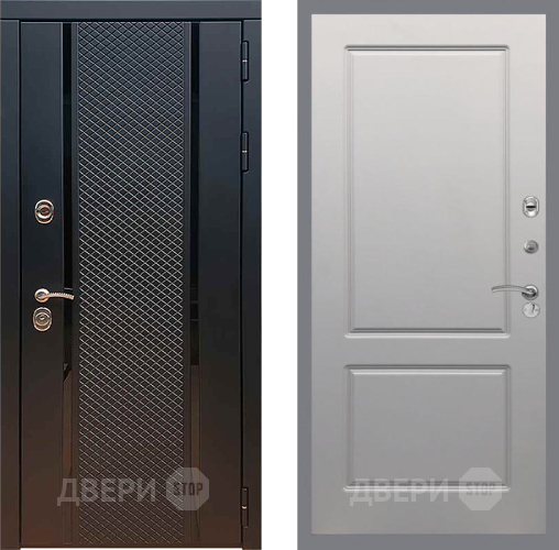 Дверь Рекс (REX) 25 FL-117 Грей софт в Мытищах