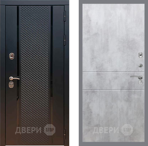 Дверь Рекс (REX) 25 FL-290 Бетон светлый в Мытищах