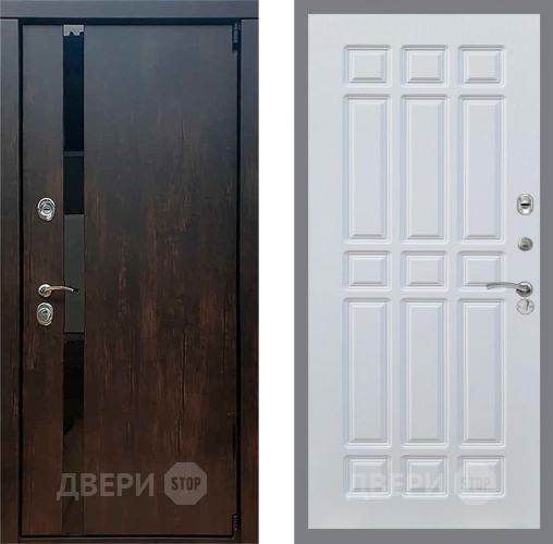 Дверь Рекс (REX) 26 FL-33 Белый ясень в Мытищах