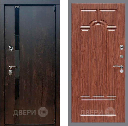 Дверь Рекс (REX) 26 FL-58 орех тисненый в Мытищах