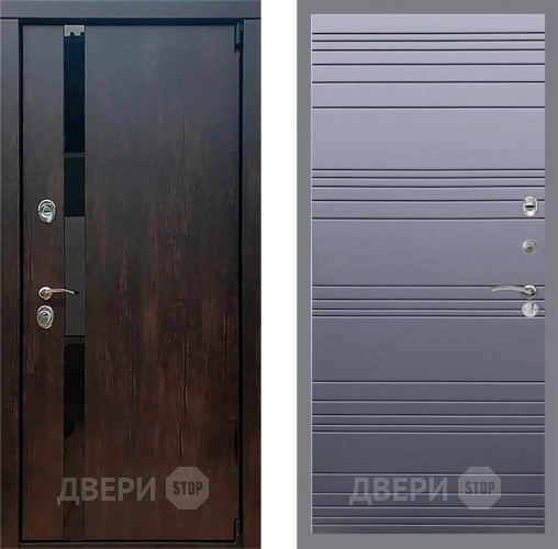 Дверь Рекс (REX) 26 Line Силк титан в Мытищах