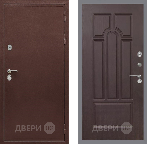 Входная металлическая Дверь Рекс (REX) 5 металл 3 мм FL-58 Венге в Мытищах