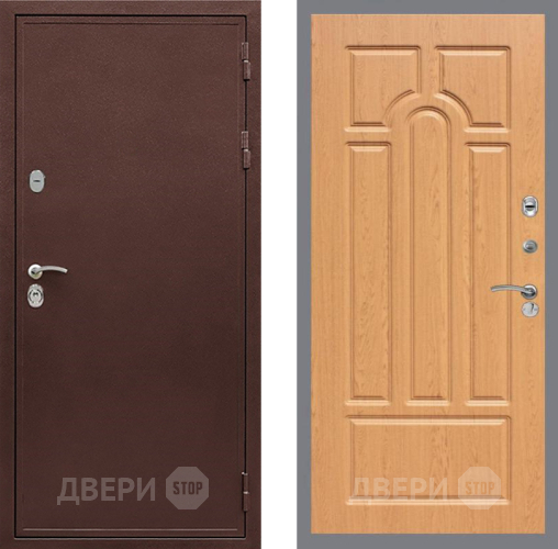 Дверь Рекс (REX) 5 металл 3 мм FL-58 Дуб в Мытищах