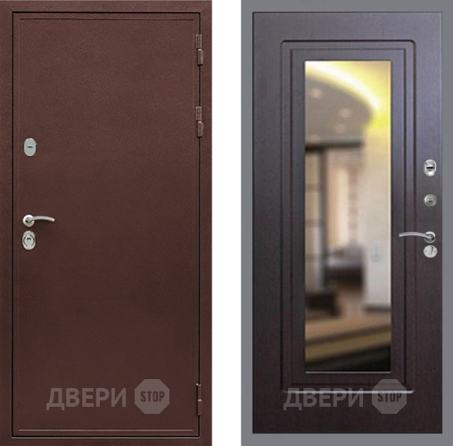 Дверь Рекс (REX) 5 металл 3 мм FLZ-120 Венге в Мытищах