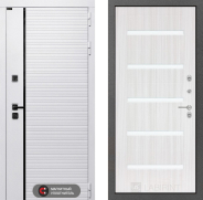 Дверь Лабиринт (LABIRINT) Royal 01 Сандал белый 960х2050 мм